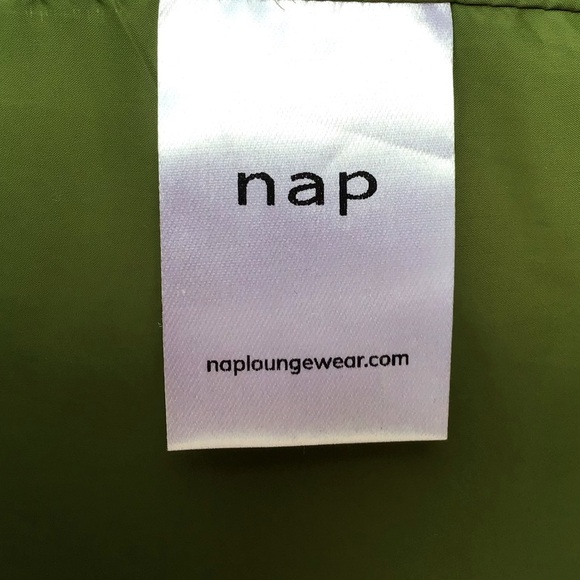 Nap Duck Down Oversized Hooded Puffer Coat Green NEW - Picture 11 of 13